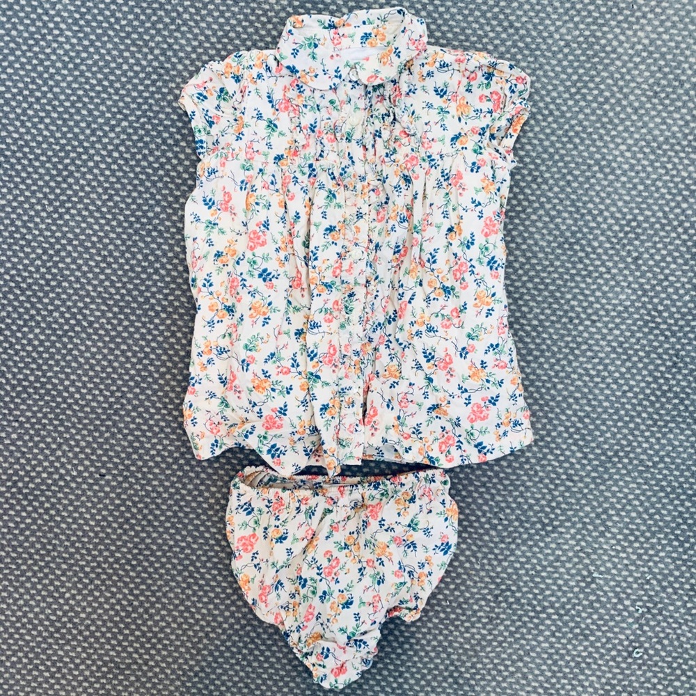 Ralph Lauren Dress with matching diaper cover